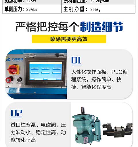 JNJX-H-T40PLC聚脲噴涂設(shè)備-4