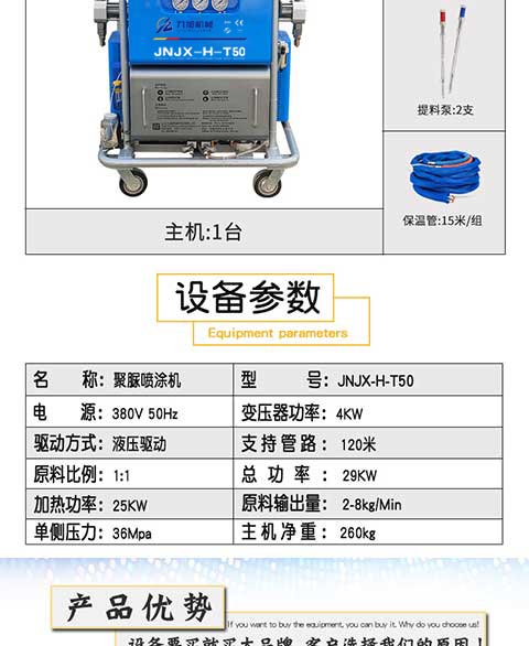 JNJX-H-T50聚脲噴涂機(jī)-2